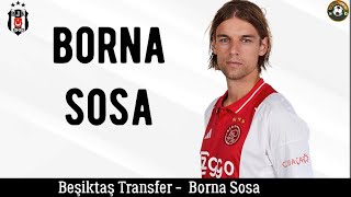 Beşiktaş Transfer⚽️ Borna Sosa Beşiktaş beşiktaş bornasosa [upl. by Ahsinor]