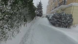 Istanbul Kar 6 Ocak 2017  Snow [upl. by Ainocal]