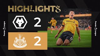 Hee Chan on fire  Wolves 22 Newcastle United  Highlights [upl. by Xylon]