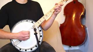 Irish Polka on Tenor Banjo The Kerry Polka Lessons Sheet Music and Tabs Available [upl. by Ehctav]