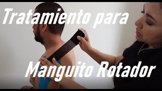 Tratamiento del Manguito Rotador con Vendaje Neuromuscular [upl. by Ihcur729]