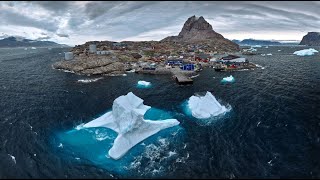 GREENLAND Uummannaq Amazing Planet 4K 2023 [upl. by Eiramyelhsa]