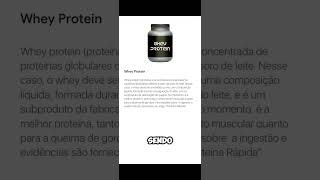 TREINOTUDO QUE VOCÊ PRECISA SABER WHEY CONCENTRADO E PROTEINA DE SOJA shorts fyp shortsvideo [upl. by Ecnaret]