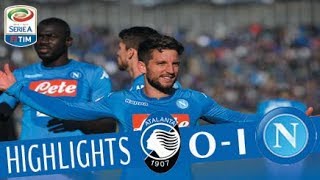 Atalanta  Napoli 01  Highlights  Giornata 21  Serie A TIM 201718 [upl. by Fernand]