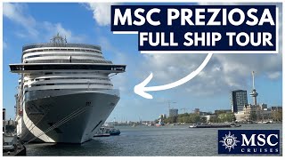 FULL SHIP TOUR of MSC PREZIOSA Including YACHT CLUB [upl. by Dressel283]