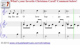 Christmas Sheet Music Carols and Songs  Jingle Bells Silent Night and more [upl. by Etteniotna]