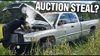 Will it start We bought a RARE TRUCK at auction for CHEAP [upl. by Hepsiba496]