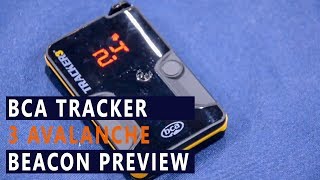 BCA Tracker 3 Avalanche Beacon Preview [upl. by Eirovi]