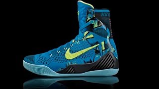 Nike Kobe 9 Masterpiece Collection First Look Up Close [upl. by Rasaec987]