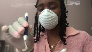 ASMR Dentist Teeth Cleaning Role Play [upl. by Derian]