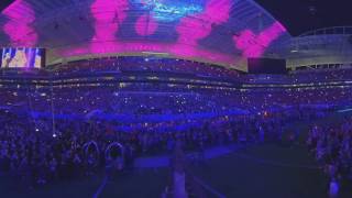 Super Bowl LIV Halftime Show full 360 video [upl. by Odnanref780]