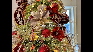 10 Tips to Decorate a Christmas Tree 2022  How to Decorate a Designer Looking ChristmasTree [upl. by Torras519]