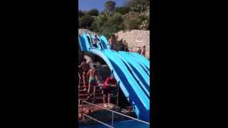 2013 Sicily Terrasini waterslide into the see 3 [upl. by Assille]