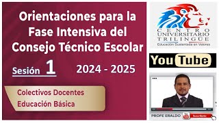 SESIÓN 1 FASE INTENSIVA DE CTE 2024 PROFE ERALDO [upl. by Keating]