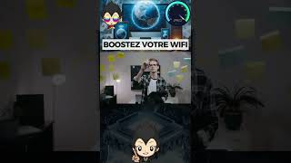 🚀 BOOSTER sa connexion WIFI internet shorts [upl. by Dorie592]