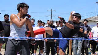 Bakersfield Boxing 14 Camacho vs Alex II Beef Fight Kickboxing [upl. by Zane]