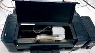 Printer Epson L110 blinking paper jam [upl. by Ahcsim494]