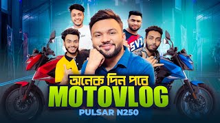 অনেক দিন পর Motovlog । টীম নিয়ে সেহরী করলাম । Pulsar N250 Ride  Rs Fahim Chowdhury [upl. by Nellda]