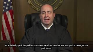 Video de la Corte de Inmigración para inmigrantes en su audiencia preliminar [upl. by Patty928]