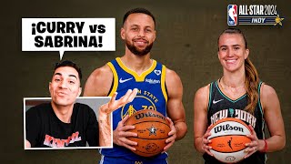 ¡CURRY vs SABRINA en un CONCURSO POR LA HISTORIA  ¿QUIEN ES EL GOAT de los TRIPLES [upl. by Dominus69]