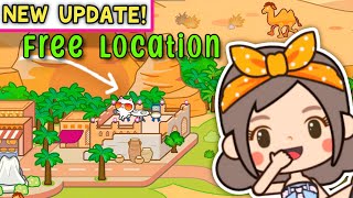 Miga World NEW UPDATE‼️ NEW FREE LOCATION UPDATE 🤪Miga town tocaboca [upl. by Attolrahc]