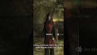 Skyrim Unsolved Mysteries Skeletons in Water gaming skyrimgamers gamingshorts [upl. by Naujed]