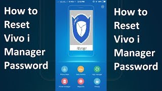 How to Reset Vivo iManager Password  Vivo iManger App  Likenessvn [upl. by Thessa]