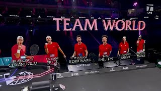 Captain John McEnroe Previews Team World  2024 Laver Cup [upl. by Ummersen751]