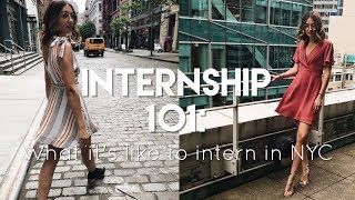 HOW TO GET AN INTERNSHIP IN NYC  with Adrienne Hill [upl. by Phaih]