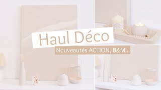 Haul DÉCO  Nouveautés ACTION BampM Sostrene Grene [upl. by Inerney]