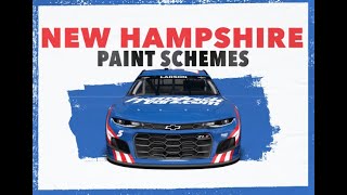 Paint Scheme Preview New Hampshire [upl. by Lovato]