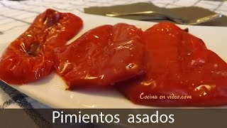 Pimientos asados al horno  Roasted Peppers TonioCocina 77 [upl. by Essej841]