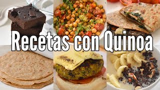 6 FORMAS DE COCINAR QUINOA que necesitas hacer ya 🤤  VIDA VEGANA [upl. by Marchak]