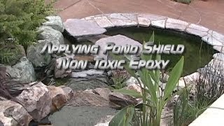 Pond Shield Being Applied to a Pond [upl. by Eseerehs]