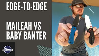 EDGETOEDGE The Civivi Baby Banter vs The CJRB Maileah Battle of the Budget BackUp Blades [upl. by Autumn860]