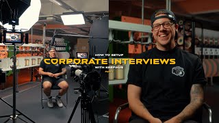 How To Setup Corporate Interviews  Sony FX6  FX30  Part 1 [upl. by Rosmunda]