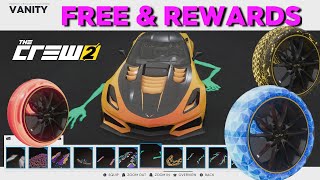 The Crew 2 Vanity all reward and free items [upl. by Julietta]