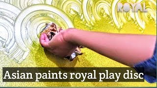 ASIAN PAINT ROYAL PLAY WALL DISIGN  INTERIOR DISIGN  ASIAN PAINTSl [upl. by Daren791]