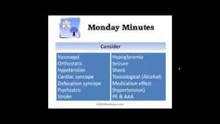 EMS Patient Assessment  Syncope [upl. by Casimir]