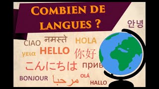 Combien de langues sont parlées aujourdhui [upl. by Enej]