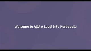 A teacher’s guide to Kerboodle for AQA A Level Modern Languages [upl. by Diamante]