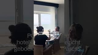 POV Je verblijft in deze prachtige hotelkamer in Zandvoort bij zee🌊 centerparcs zandvoort zee [upl. by Yeruoc]