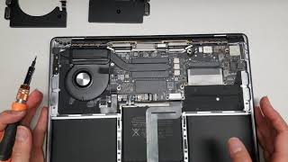 How to Fix a 2019 MacBook Pro with a Liquid Spill and Broken Battery Connector [upl. by Yeslah]