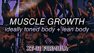 ☣️XT01⚜️ PERFECTLY Toned amp Lean Body Subliminal │ build muscle  body toning [upl. by Arednaxela]