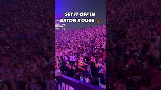 Boosie’s Set It Off in sync with LSU lightshow 🔥 [upl. by Ttelrats898]