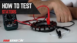 How to Test Stators for Motorcycle ATV UTV Snowmobile amp Powersports Engines [upl. by Germaun]