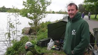 Fishing returns to Yeadon Tarn 13th May 2020 [upl. by Tnarb878]