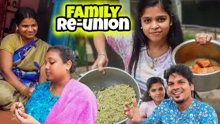 FAMILY REUNION 😭 மீன் அவியல் COOKING with my 3 Annis 😍 [upl. by Huber246]