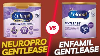 Enfamil Gentlease Vs Enfamil NeuroPro Gentlease Moms Reviews Ingredients Nutrients and Price [upl. by Wilder245]