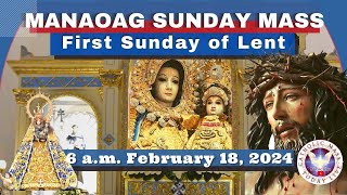 SUNDAY MASS TODAY at OUR LADY OF MANAOAG CHURCH Live 600 AM Feb 18 2023 [upl. by Bury]